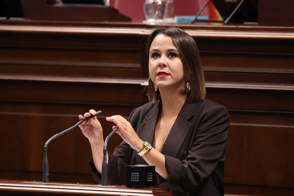 La diputada del Grupo Parlamentario Popular, Jennifer Curbelo.//Cedida