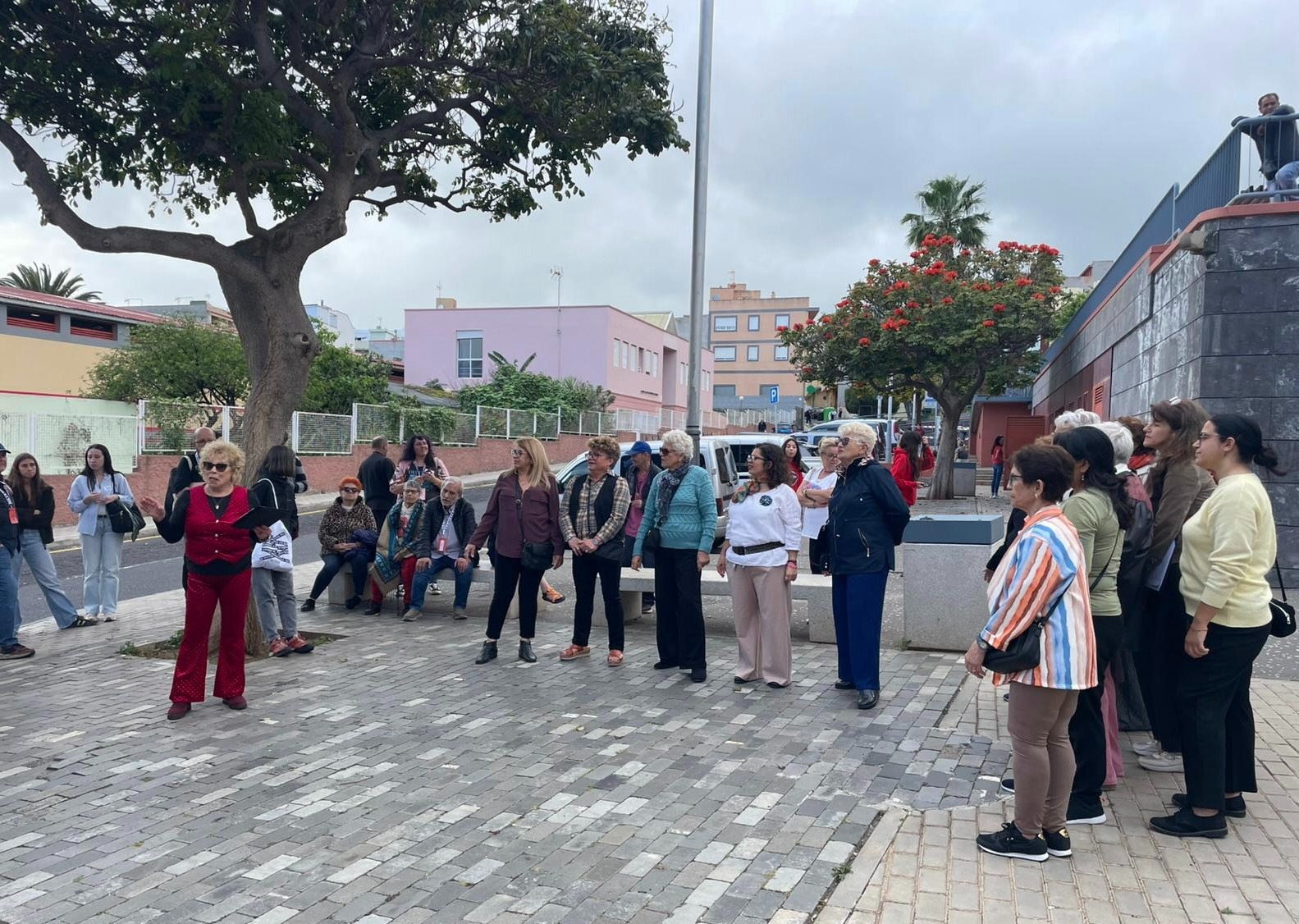 Ruta teatralizada en San Matías.//Cedida