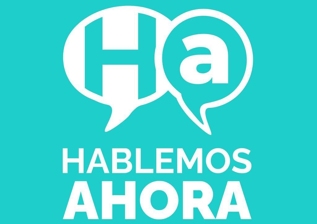 Logo Hablemos Ahora.//Cedida