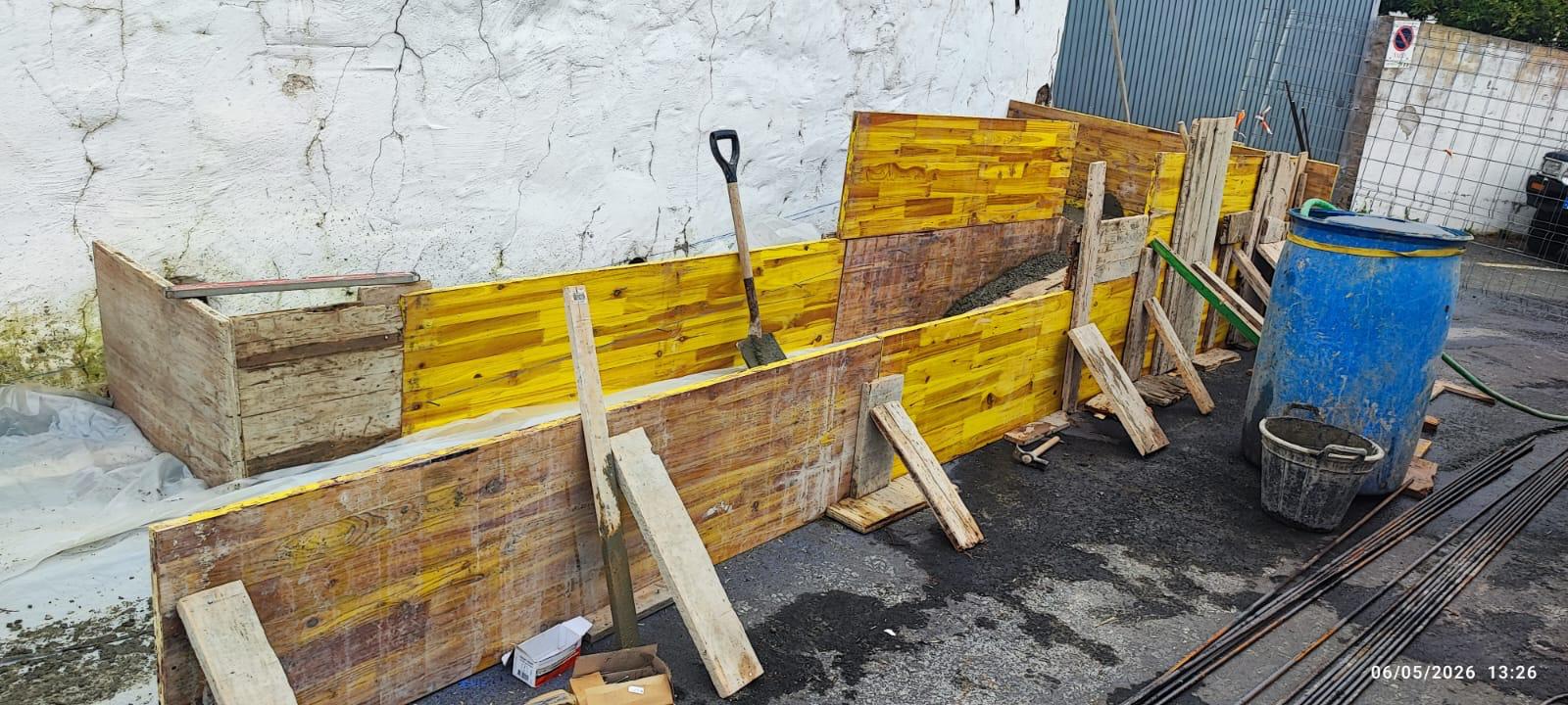 Obras en Rincón de Tenteniguada.//Cedida