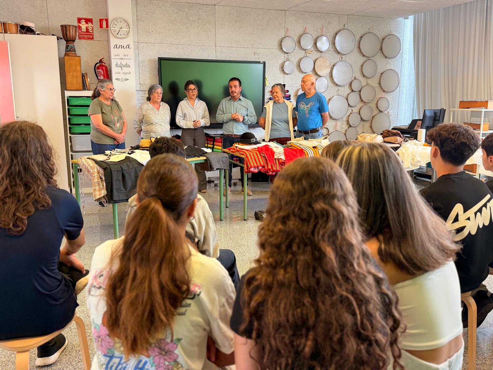 Esta iniciativa en el IES Marina Cebrián.//Cedida